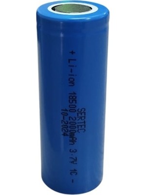Epilons 3.7V Li-ion 18500 2000 mAh 1C Şarjlı Pil