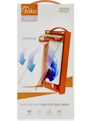 Moresun Buğz Joko Samsung Galaxy Note 20 Ultra Autokit 5in1 Fiber Polymer Nano Ekran Koruyucu