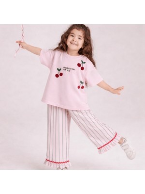 Ozzy Kids Kız Çocuk Tişört & Pantolon Takım