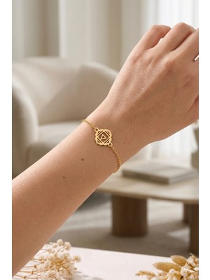 925 Ayar Gümüş Papatya Silver Kök Çakra Beraberlik Bileklik.rose.gold.rodaj