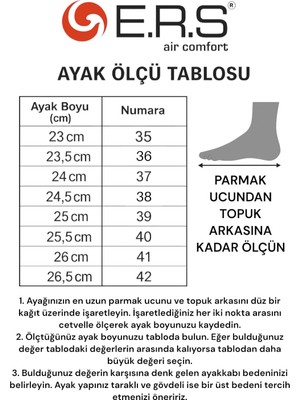 E.R.S Air Comfort Beyaz Hakiki Deri Kadın Loafer Ayakkabı Toka Detaylı