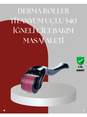 Ronanna Dermaroller 1 mm Yara ve Yanık Izleri Için Etkili Çözüm