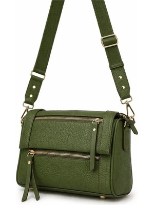 Özel Tasarım Tutacaklı Çok Bölmeli Casual Kadın Çantası