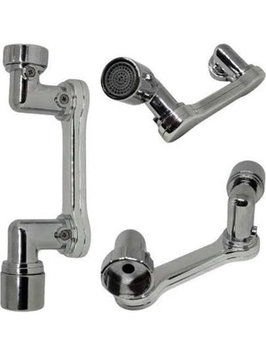 Her Yere Dönebilen Tasarruflu Mutfak Musluk Başlığı Ucu Musluk Ucu Oynar Başlıklı