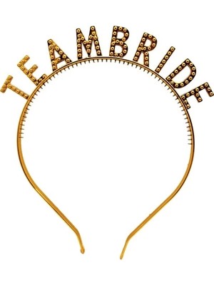 Ronanna Altın Renk Team Bride Taç – Gelin ve Nedime Tacı