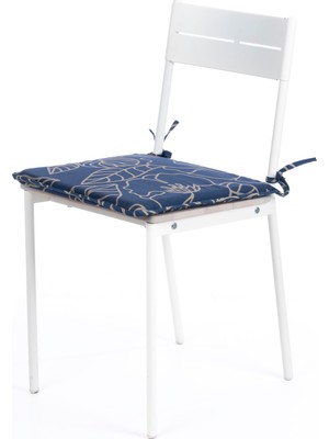 Nareen Home Lacivert Desenli 40X40  Minder