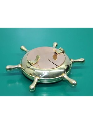 Ronanna Pirinç Dümenli Kapaklı Küllük