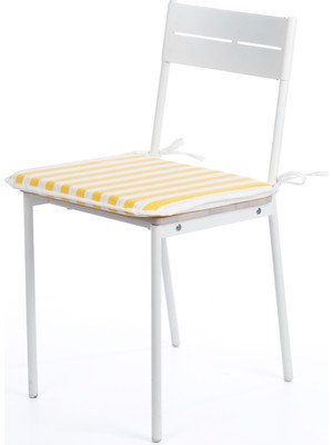 Nareen Home Sarı Çizgili 40X40  Minder