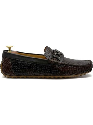 By Barretti V Model Kahverengi Rok Loafer