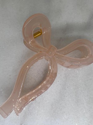 zdjewelry Fiyonk Kurdele Model Zarif & Trend Tasarım Ithal Kadın Mandal Toka 11 cm