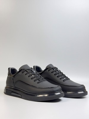Daytex Erkek Hakiki Deri Sneaker Rugan Detaylı Ortopedik Taban Casual Ayakkabı