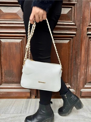 Just Polo Kadın Zincir Askılı Günlük ve Özel Kullanıma Omuz & Çapraz Çanta Shoulder Bag