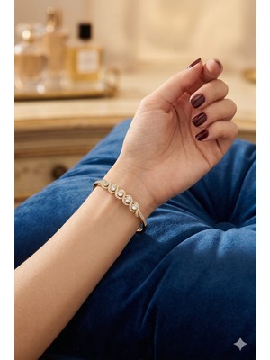 Tılsım Accesories Xupıng Çelik Kelepçe Bileklik