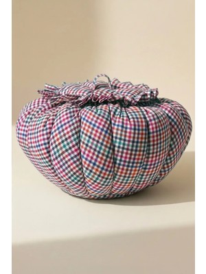 Hophera Renkli Pötikare Yoğurt Mayalama Minderi – Isı Koruyucu, Boncuk Elyaf Dolgulu