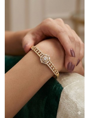 Tılsım Accesories Xupıng Çelik Kelepçe Bileklik