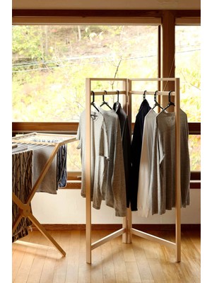 Moola Ahşap Paravan Askılık, Ahşap Konfeksiyon Askılık, Çocuk Konfeksiyon Askılık, Elbise Akısı