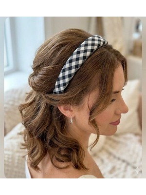 zdjewelry Kadın Pötikare Ekoseli Desenli Taç