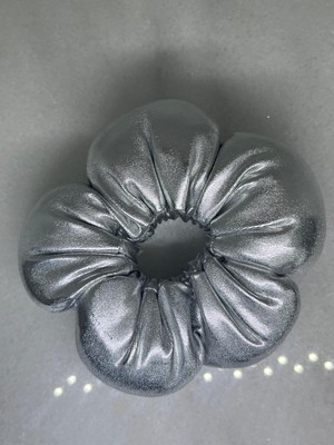zdjewelry Puf Çiçek Saten Parlak Kadın Lastik Papatya Toka 10 cm