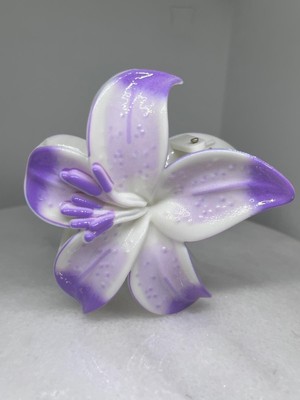 zdjewelry Lotus Çiçek Zarif & Trend Yeni Sezon Tasarım Kadın Mandal Toka 9 cm