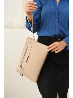 Store Sanmorris Jasminel Kadın Omuz Çantası ve El Çantası - Portföy Çanta - Clutch Bag