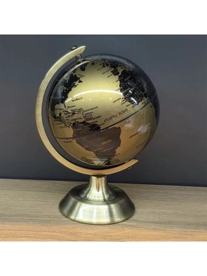 Metal Ayaklı Gold Dünya Küresi Midastech