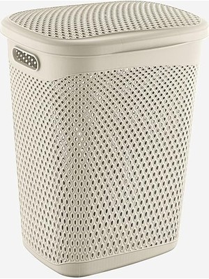 Katre Kirli Çamaşır Sepeti 55 Lt Latte