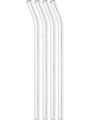 Adet Şeffaf Cam Pipet -Eğimli Cam Pipet