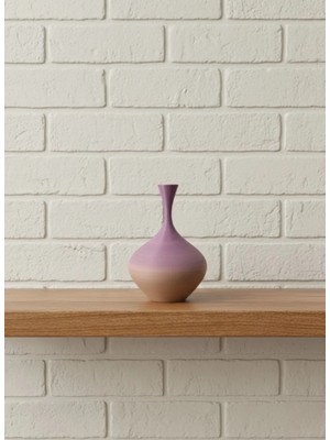 Najmaddin Mini Rainbow Dekoratif Vazo 8 cm Renk Geçişli Modern Tasarım Teknodayım Najmaddin