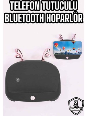 Najmaddin Telefon Tutuculu Akıllı Hoparlör Yüksek Ses Kaliteli Hoparlör Teknodayım Najmaddin