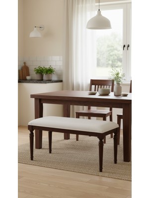 Kleinhaus Furniture Ahşap Bank, Mutfak Bankı, Modern Bench, Özel Ölçü ve Renk