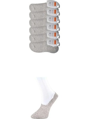 Najmaddin Gri Erkek Babet Çorap 6 Çift Tedarik Najmaddin