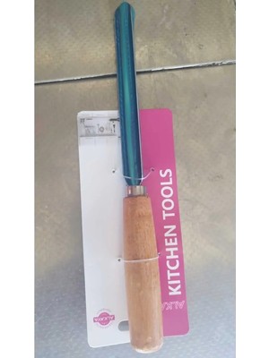 Najmaddin Ahşap Saplı Uzun Dolmalık Oyacak ROYALEKS-ALK-072 Tedarik Najmaddin