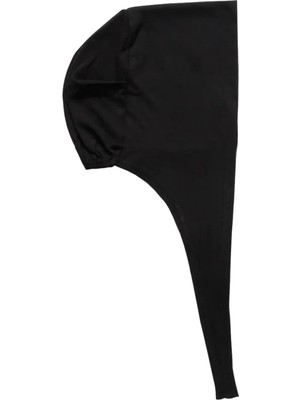 Najmaddin Tesettür Bone Bağcıklı Likralı Siyah Tedarik Najmaddin