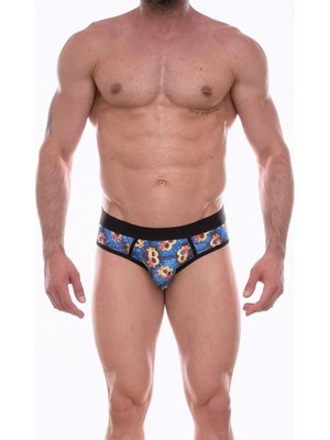 bebekokusu Don Moris Erkek Desenli Jockstrap Çamaşır