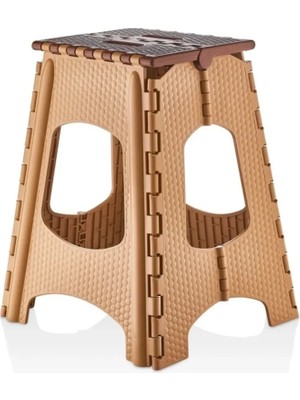 Najmaddin Büyük Katlanır Tabure Naturel ROYALEKS-MRD979 Tedarik Najmaddin