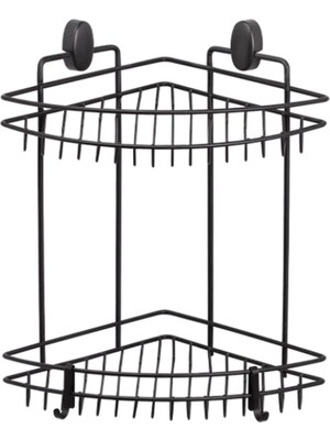 Najmaddin Üçgen Köşelik Pasifik Iki Katlı 22 cm Dübelli Siyah ROYALEKS-DS-734 Tedarik Najmadd