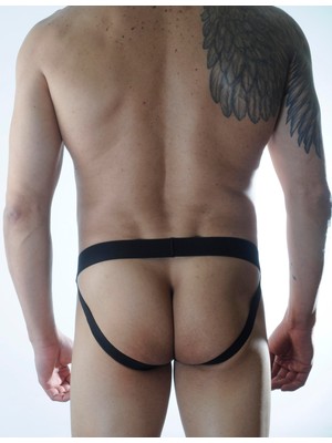 bebekokusu Erkek El Desenli Jockstrap Fantezi Giyim