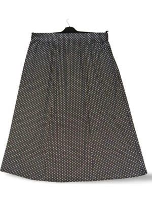 Najmaddin Beli Lastikli Full Likralı Pigment Penye Etek Anne Eteği Uzun Namaz Eteği - Royaleks -