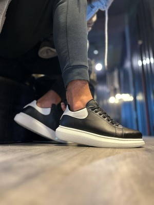 Feifei Yüksek Taban Günlük Ayakkabı Siyah