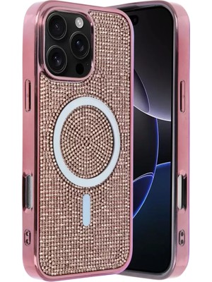 Uravas Store Iphone 16 Helen Magsafe Kapak - Pembe