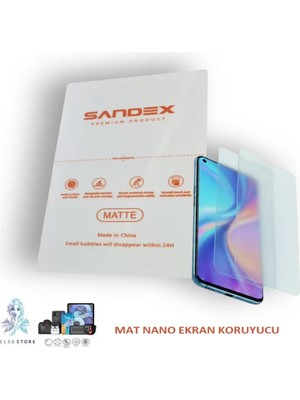 Vivo X200 Nano Ekran Koruyucu Esnek Ultra Ince Sandex - Mat