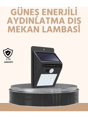 Uravas Store Tasarruflu Otomatik Sensörlü LED Güneş Işığı – Dış Mekan Uyumlu