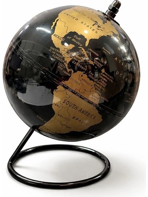 TeknoKapsül Metal Standlı Masa Üstü Dünya Küre ALK5701