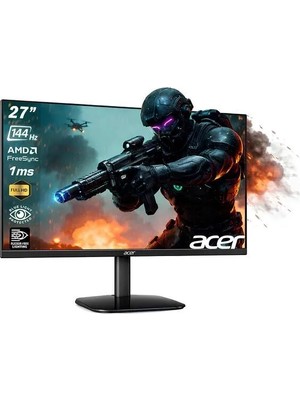 Acer KA272 P0 27" 1 Ms 144 Hz Flat Monitör UM.HX2EE.046