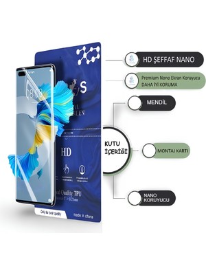 Vivo X200 Nano Ekran Koruyucu Ultra Ince Esnek Hd Şeffaf - Umbos