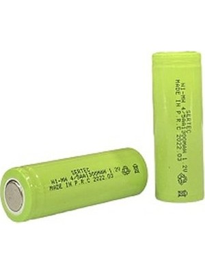 Epilons 1.2V 1300 Mah - 4/5AA- Ni-MH Şarjlı Pil - (Başsız / Flat Head)