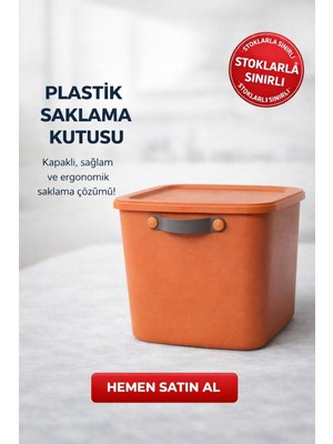 Karma Shop 20 Litrelik Plastik Saklama Kutusu