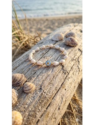 Karma Shop Golden Shell – El Yapımı Nazar Bileklik