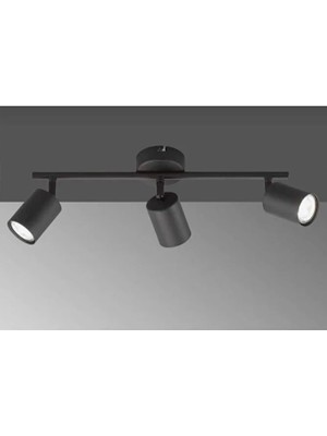 LED Ampüllü Üçlü Hareketli Modern Spor LED Avize