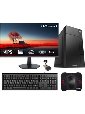 Xaser Business XSR400 Intel Core i5 3470 16GB RAM 256GB SSD 23.8" Monitörlü FreeDOS Masaüstü Ofis Bilgisayarı